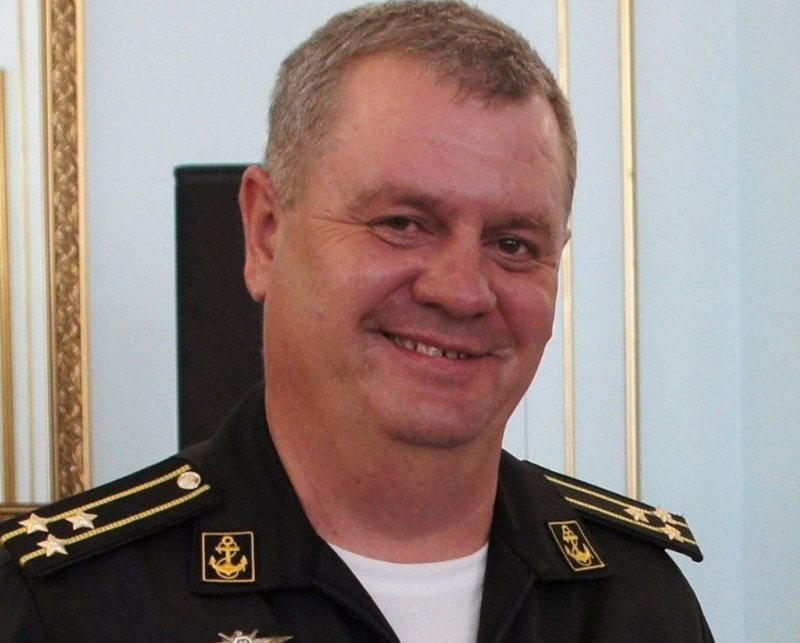 烏克蘭聲稱已經殺害俄羅斯黑海艦隊副司令帕利（見圖）。（圖擷取自推特）