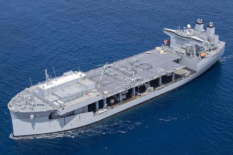 中國指出，美國海軍最大的遠征基地艦米格爾基思號首次現蹤南海。（圖翻攝自維基百科）