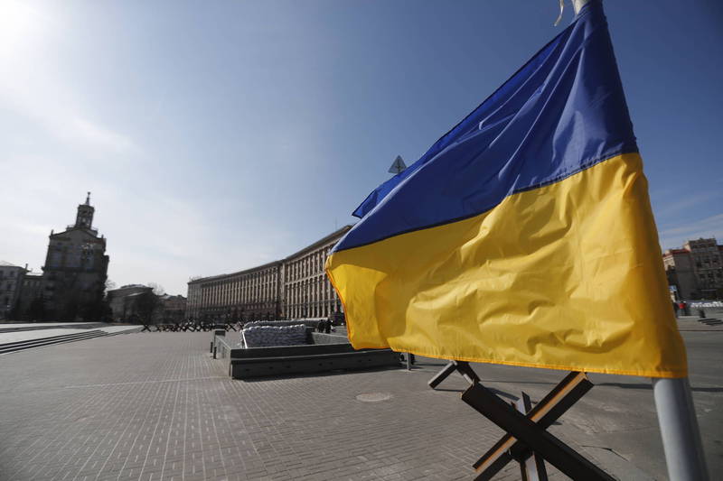 美國向烏克蘭提供價值8億美元的物資援助，其中包括100架武裝無人機。圖為基輔一景，示意圖。（歐新社）