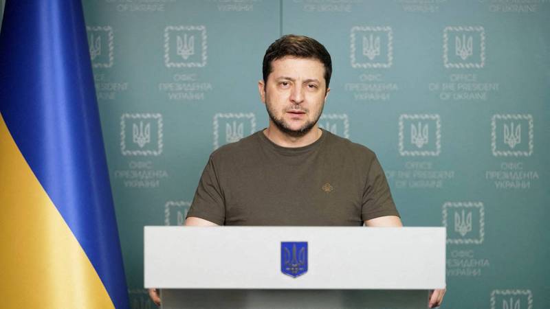 烏克蘭總統澤倫斯基（Volodymyr Zelenskiy）21日表示，俄烏會談的協議，需要經由烏克蘭人民公投決定。（路透資料照）