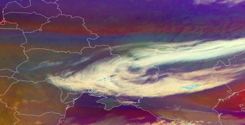 由于俄罗斯入侵乌克兰，欧洲气象卫星开发组织22日决定暂停和俄罗斯气象机构的双边合作，包括所有气象数据传输及人员培训。（图撷取自EUMETSAT）(photo:LTN)