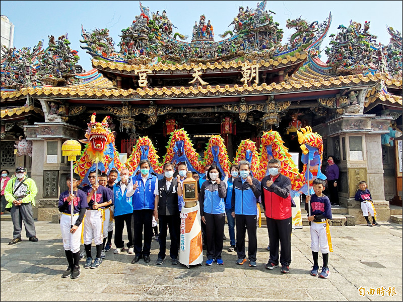 雲林北港朝天宮是媽祖信仰中心，交通部觀光局核定二．二億元補助投資大北港及雲西地區文化觀光。（資料照，記者詹士弘攝）