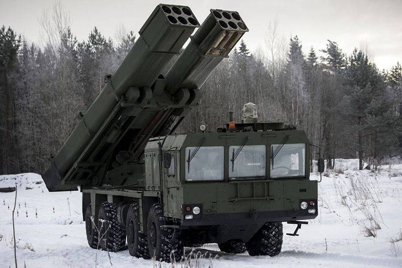 「龙卷风-S」使用300毫米口径火箭弹时的射程为120公里，配备12个发射管。（取自俄罗斯国防部官网）(photo:LTN)