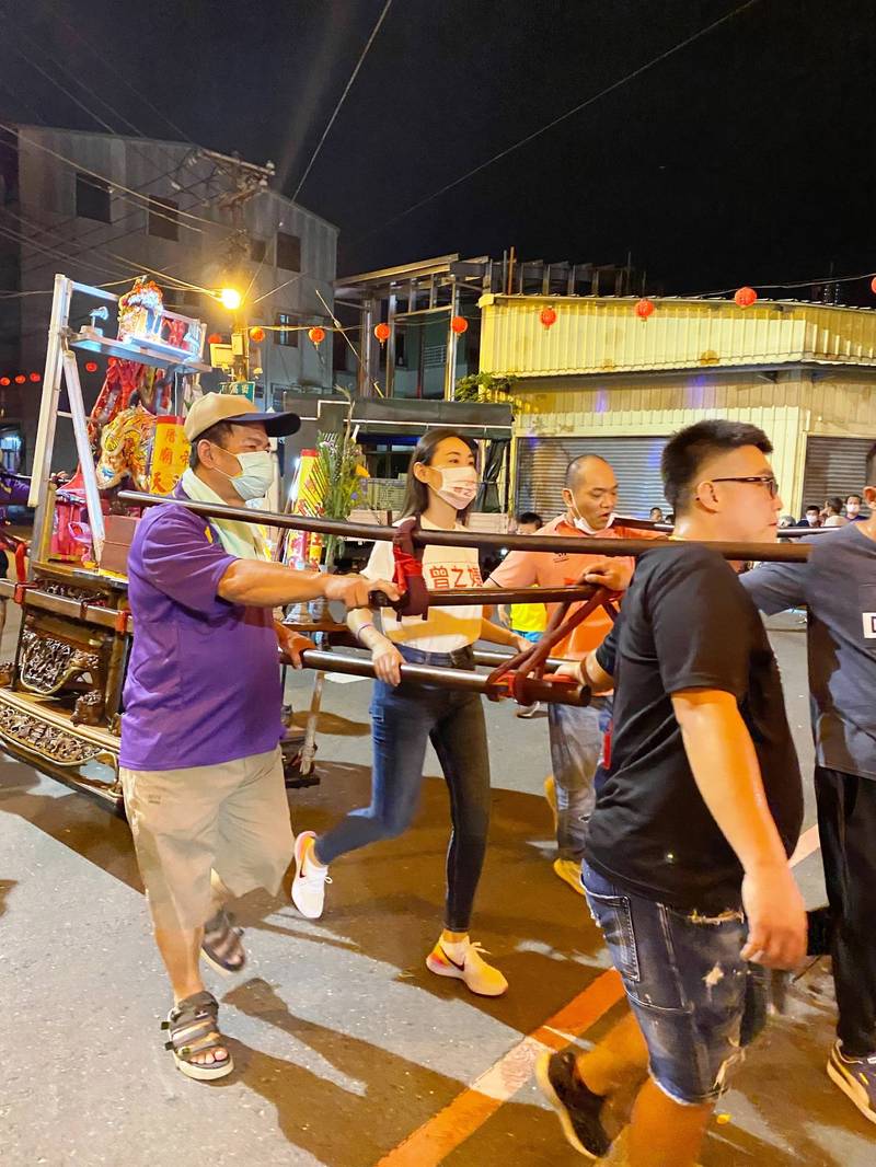 台南德高厝上帝公夜遶境選將青年軍助陣祈福 生活 自由時報電子報