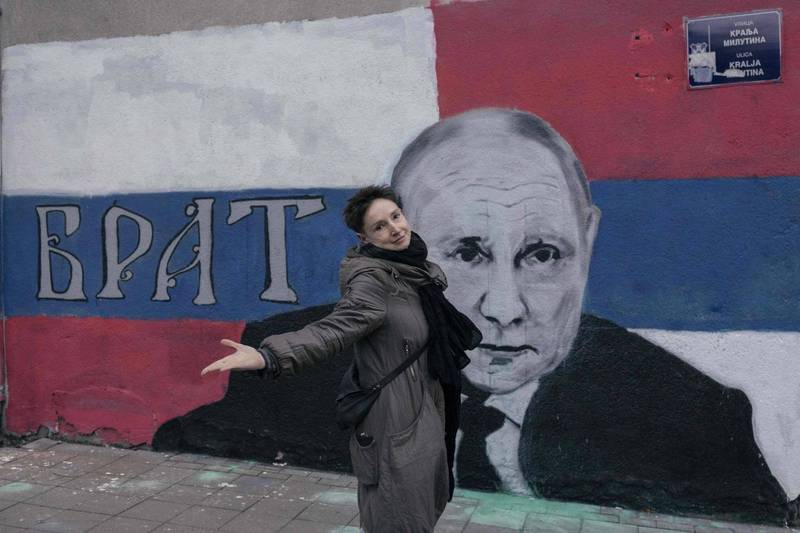 塞尔维亚已成为许多希望逃往国外的俄罗斯人的避风港。（法新社）(photo:LTN)
