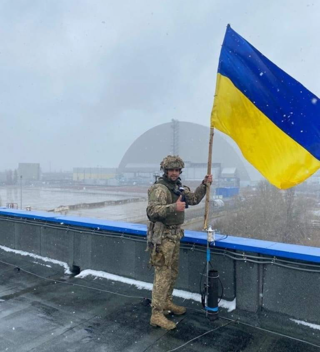 乌军3日宣布重掌车诺比核电厂附近城镇普里雅特的控制权。（图翻摄自乌克兰武装部队总参谋部脸书）(photo:LTN)