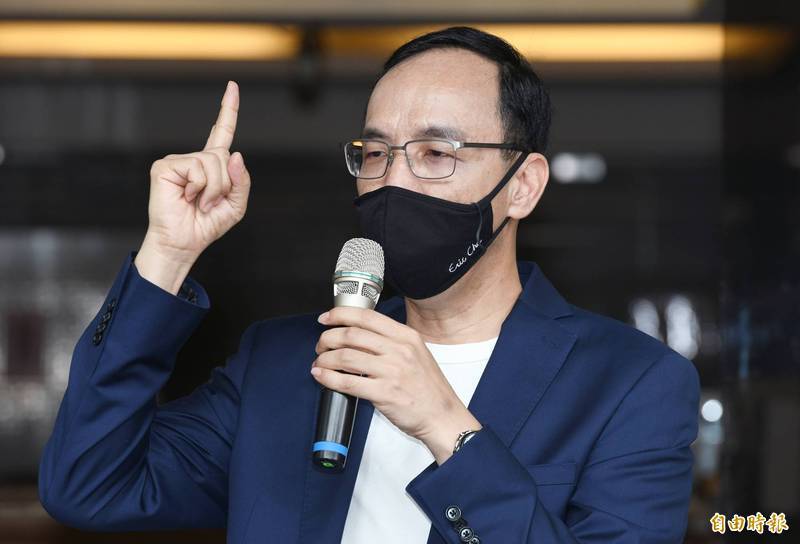 朱立倫遭爆嗆羅智強「民調再高都不提名」。（資料照）