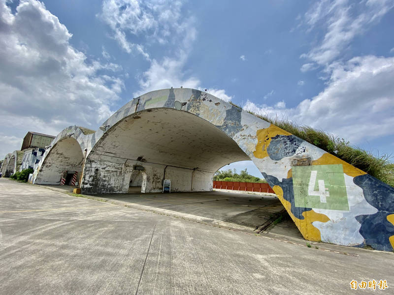 05警戒區建物在完成修復後，將作為航空城城市記憶博物館。（記者魏瑾筠攝）