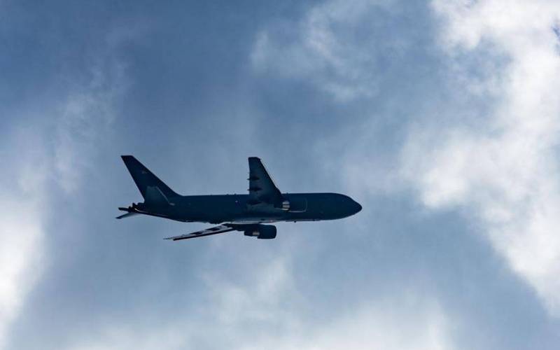 美國空軍機動司令部（AMC）證實，其將KC-46A運輸／空中加油機（見圖），派至北約東翼地區，執行空中加油任務。（擷取自DVIDS官網）