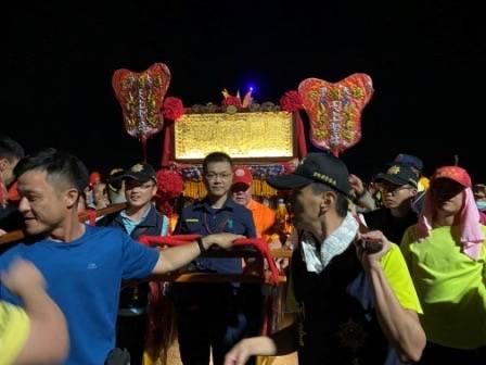 三月「肖媽祖」，雲林不開放宗教活動進校園。（記者詹士弘翻攝）