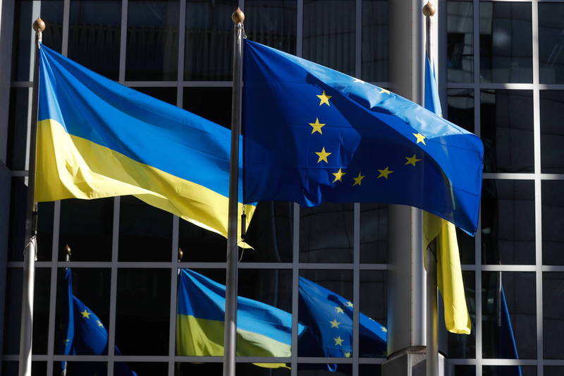 歐盟駐烏大使9日已返回基輔，希望藉此增進烏歐合作，並加強對烏克蘭支持。（歐新社）