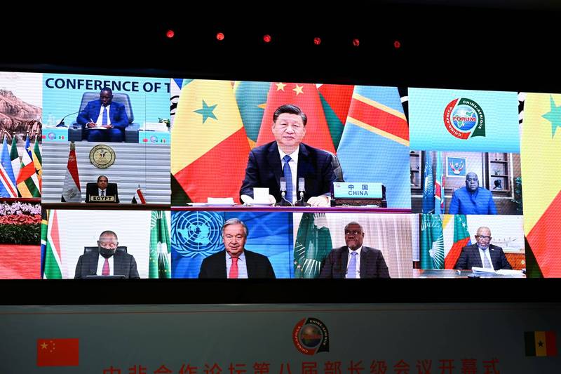 中國近年持續推進在非洲的影響力。（路透）