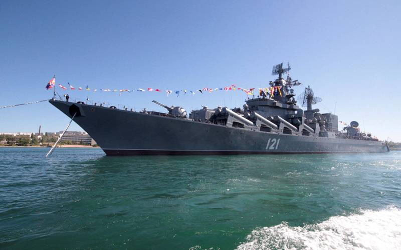 俄罗斯国防部表示，黑海舰队旗舰「莫斯科号」（见图）的火势已经被控制住，船只并未沉没。（路透资料照）(photo:LTN)