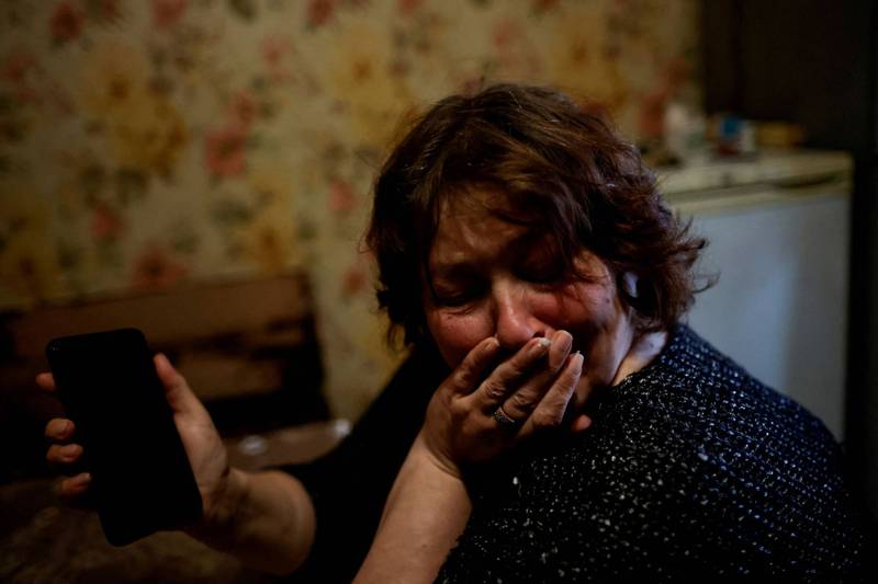 俄羅斯出兵侵略烏克蘭，在各地犯下令人髮指的暴行，造成許多家庭破碎。（路透）