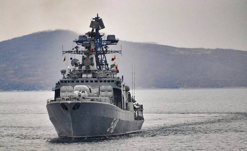 俄国海军「无畏级」驱逐舰「潘捷列耶夫海军上将号」。（取自俄罗斯国防部官网）(photo:LTN)