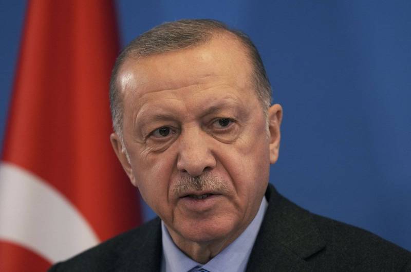 土耳其总统艾多根，将邀请俄罗斯和乌克兰在伊斯坦堡会谈，进而结束双方的冲突。（美联社）(photo:LTN)