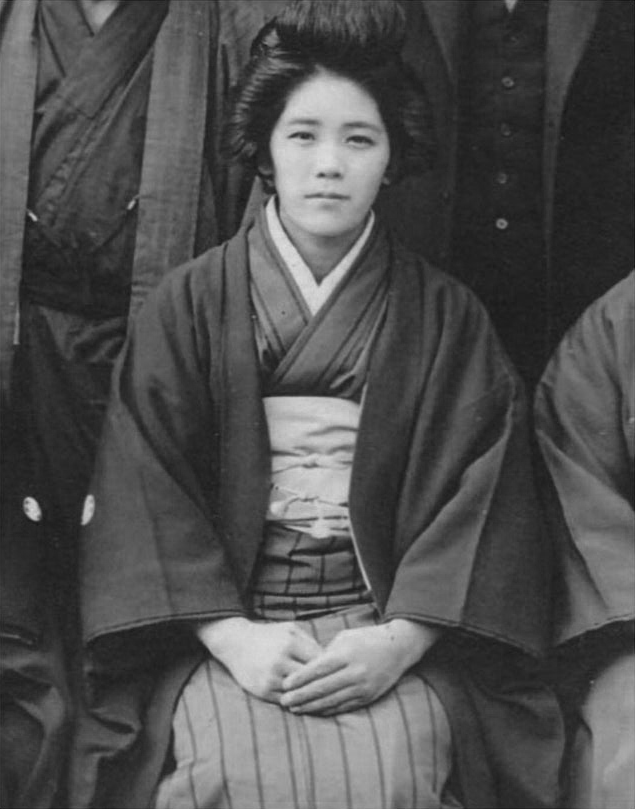 1923年的田中加子。（圖擷自Wiki）