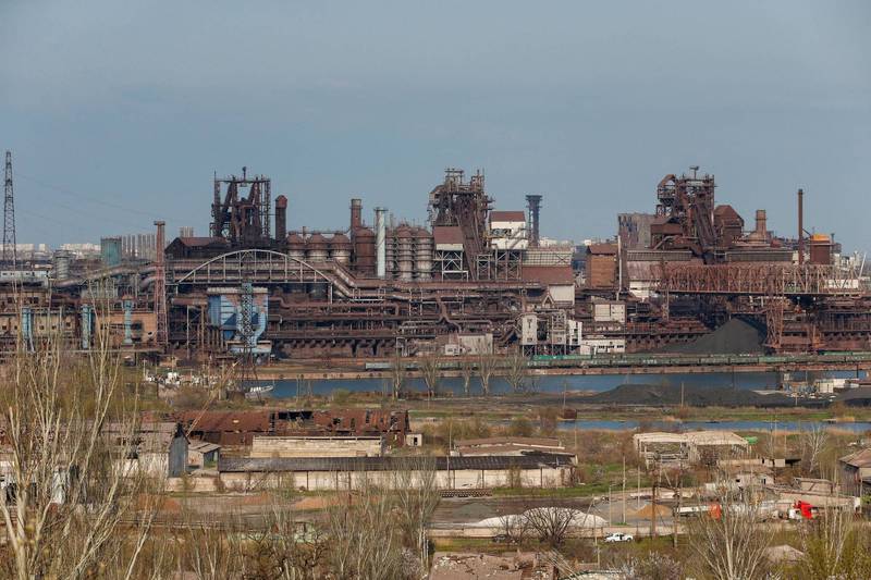 俄国防部宣称暂时停火，让困在马立波亚速钢铁厂的难民撤离；但乌克兰方面紧急澄清，此事未达成协议，唿吁别轻易相信。（路透）(photo:LTN)