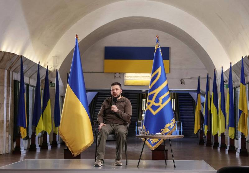 烏克蘭總統顧問阿列斯托維奇證實，美國國務卿布林肯及國防部長奧斯汀24日已抵達基輔與澤倫斯基會談。（路透）