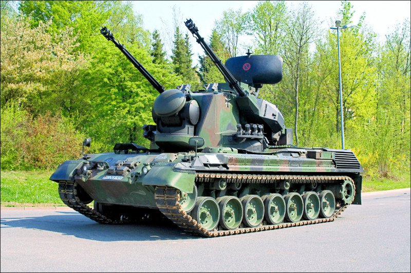 德國獵豹式防空坦克（取自維基百科）