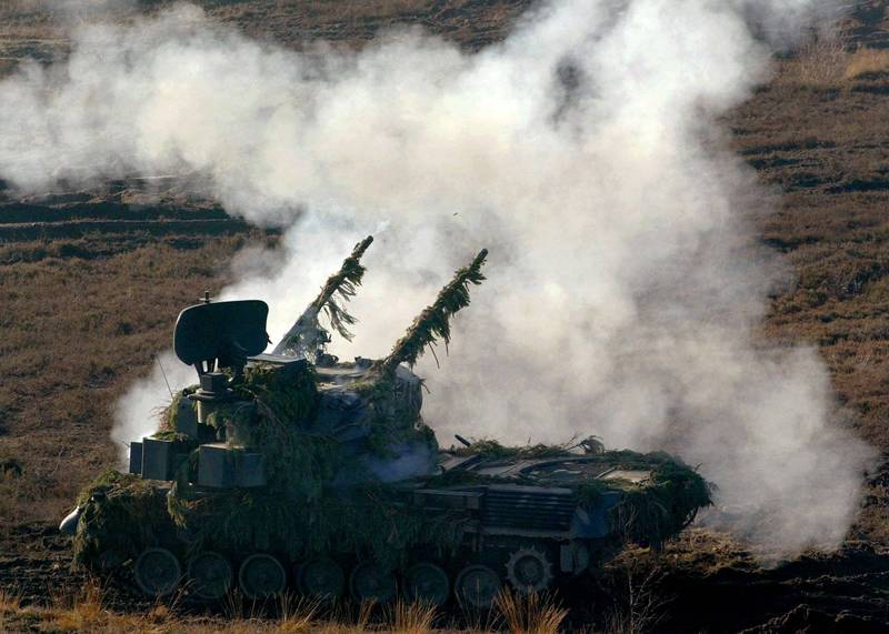 德國政府宣布將提供「獵豹」防空戰車給烏克蘭，這是自從烏俄開戰以來，德國首次支援重型軍備給烏克蘭，不過卻傳出彈藥不足的問題。（路透）