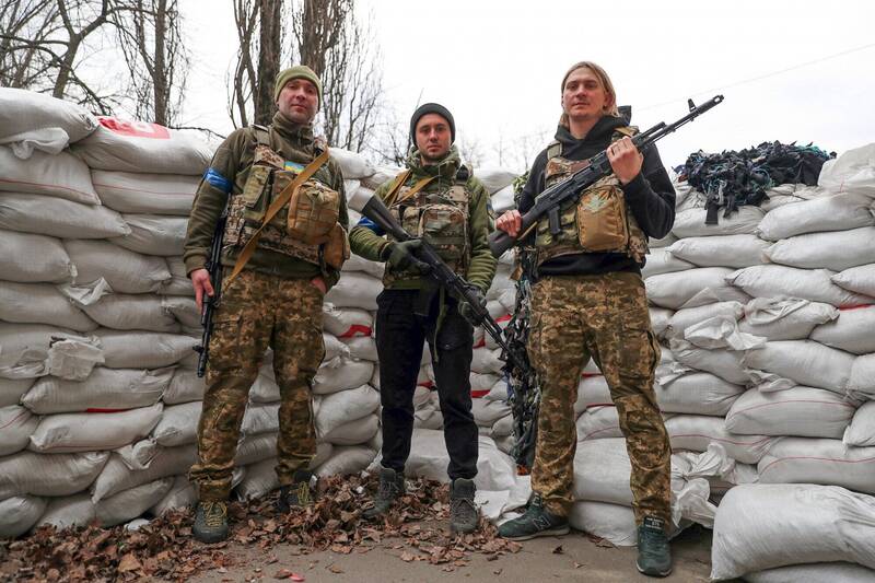 烏克蘭知名樂團Antytila因成員參戰而停止活動。（歐新社）