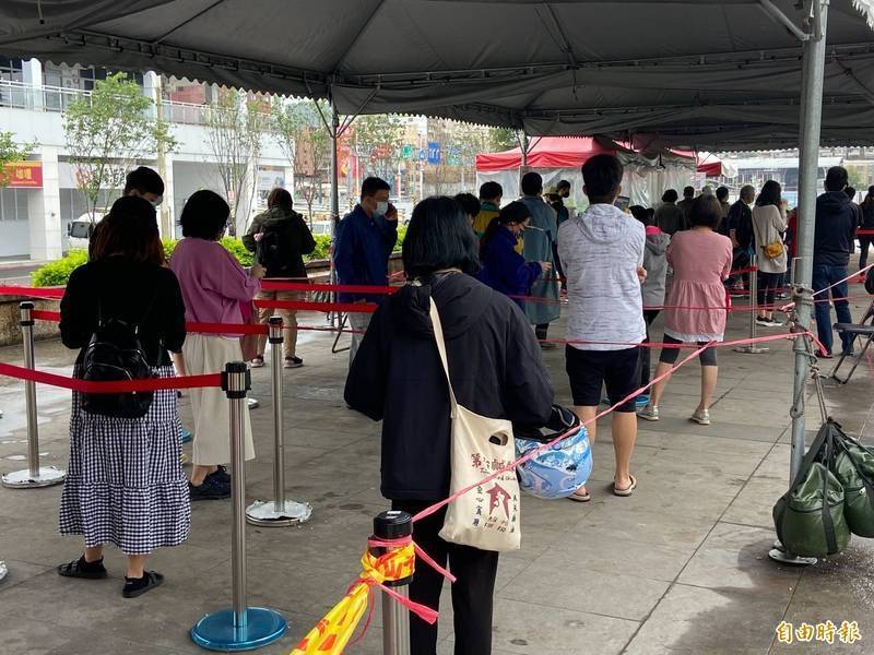 台北市社區篩檢站示意圖。(資料照)
台北市社區篩檢站示意圖。(資料照)