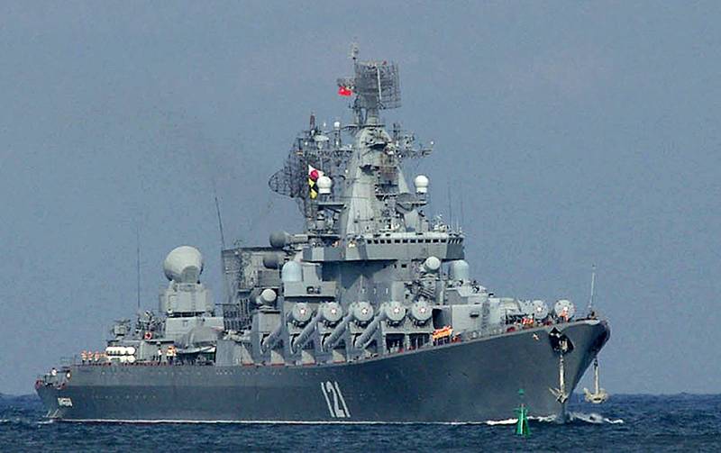 莫斯科號疑似因未開啟雷達被烏軍飛彈擊中。（法新社）
