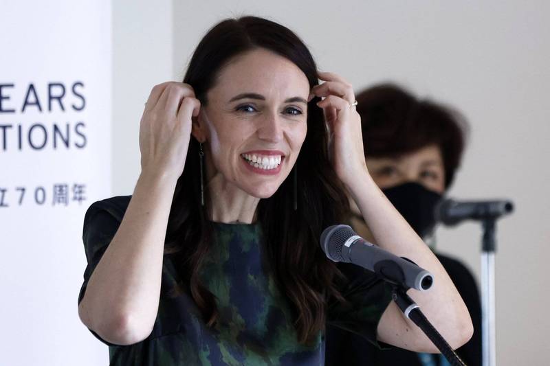 紐西蘭總理阿爾登的未婚夫驗出武肺陽性，為此她將接受7天的隔離。（彭博）