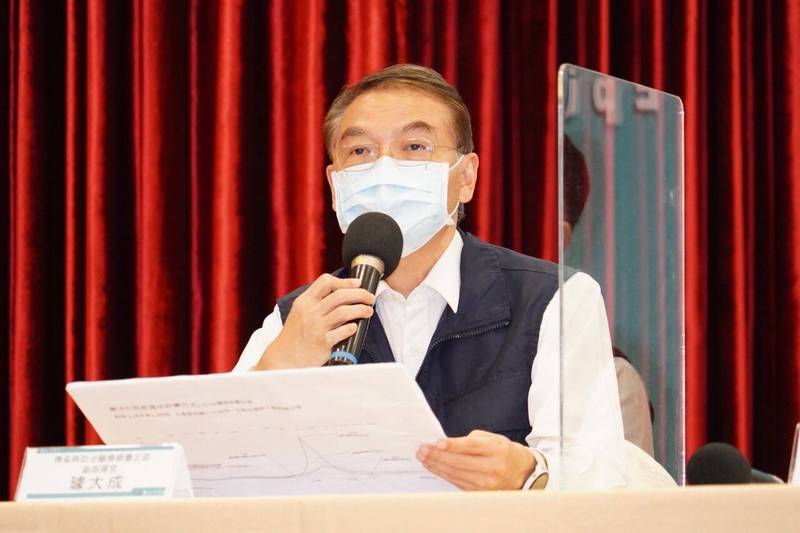 聯合醫院總院長璩大成今在台北市防疫記者會表示，疫情高峰可能會落在5月16日和5月23日，以國際數據推算，推測在5月16日台北新增確診人數為4.5萬。（北市府提供）