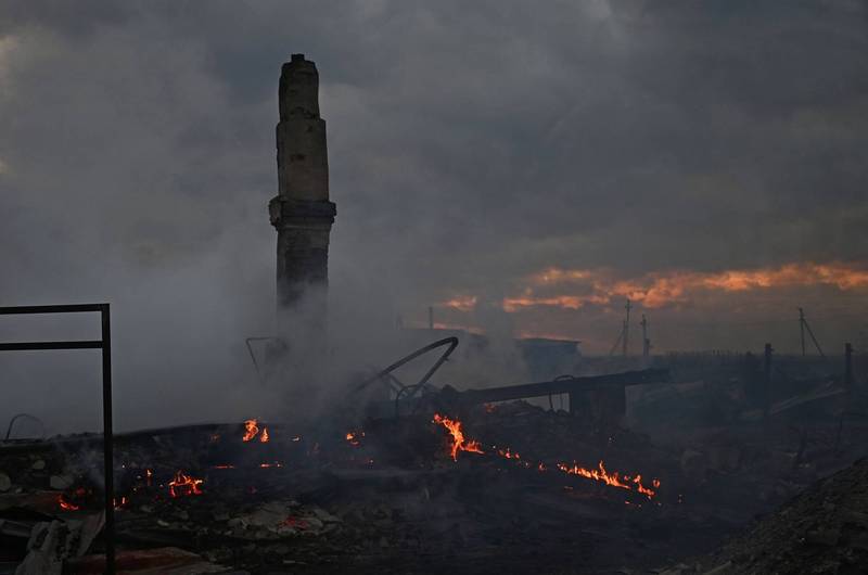 俄西伯利亚遭逢严重野火灾难，俄总统普廷（Vladimir Putin）10日致电各地方首长，要求严加监控并防治野火灾情扩大，避免去年的浩劫重演。（路透）(photo:LTN)
