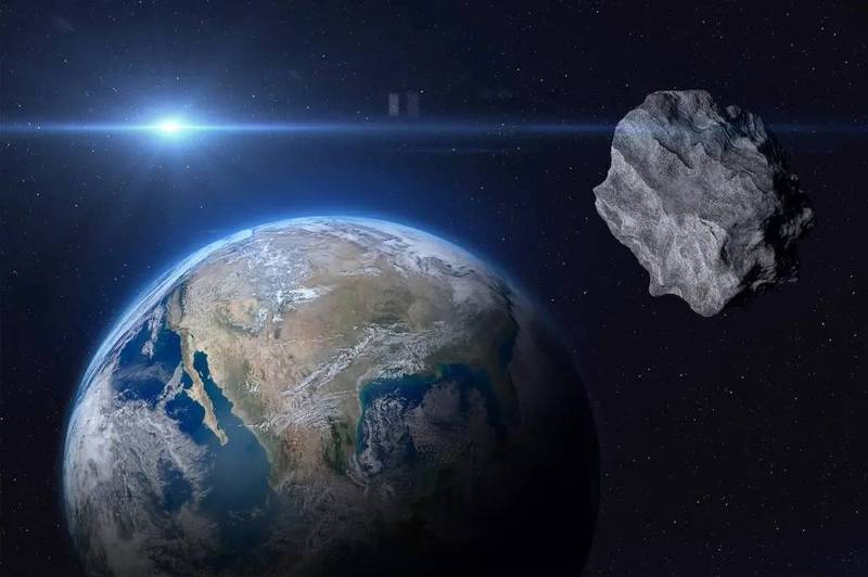 2008 TZ3小行星預計在5月15日飛掠地球。示意圖。（圖擷取自NASA官網）