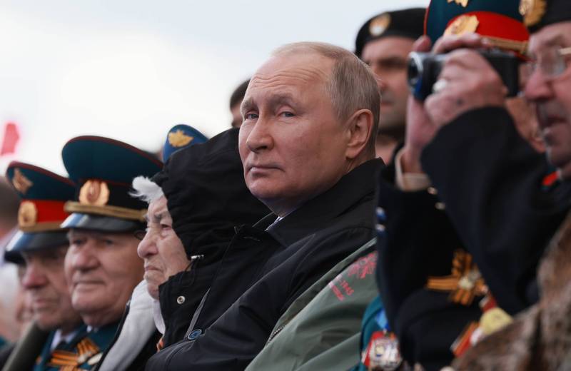 美方認為，俄總統普廷的決策可能因戰況膠著越極端。（美聯社）