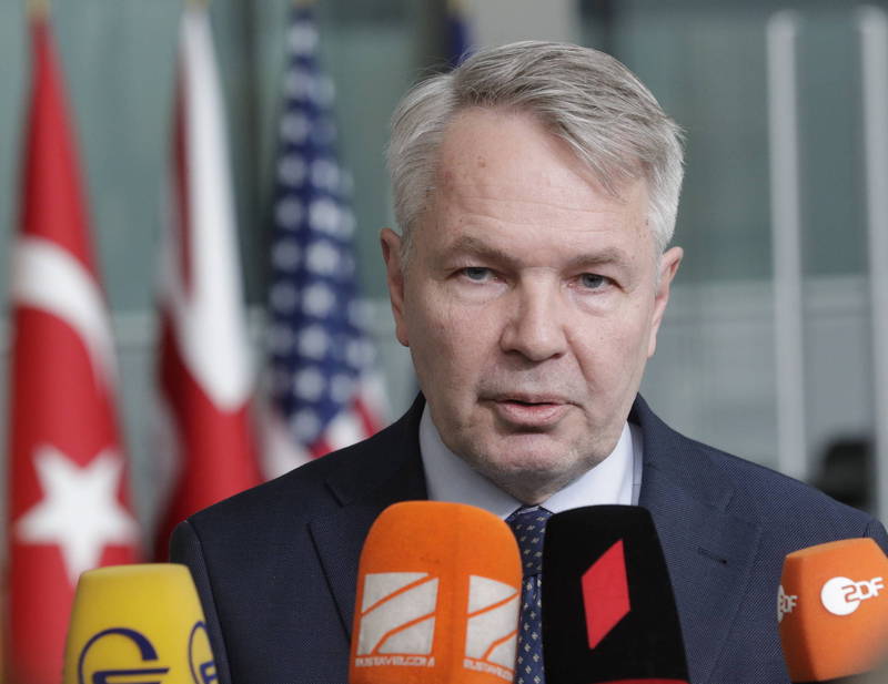 芬蘭外交部長哈維斯托表示，歐洲的情勢已經發生了變化，因此芬蘭將向北約申請入會。（歐新社）
