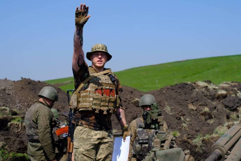 乌克兰国防部指出，乌军砲兵对于美国军援「M777榴弹砲」表示特别的问候和感谢。（图取自乌克兰国防部官方脸书）(photo:LTN)