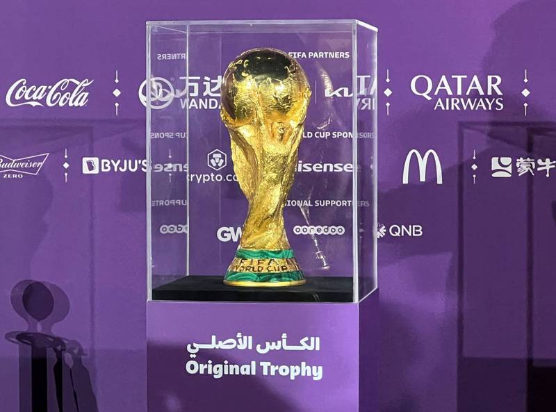 2022世足赛年底将在卡达举办。（路透）(photo:LTN)