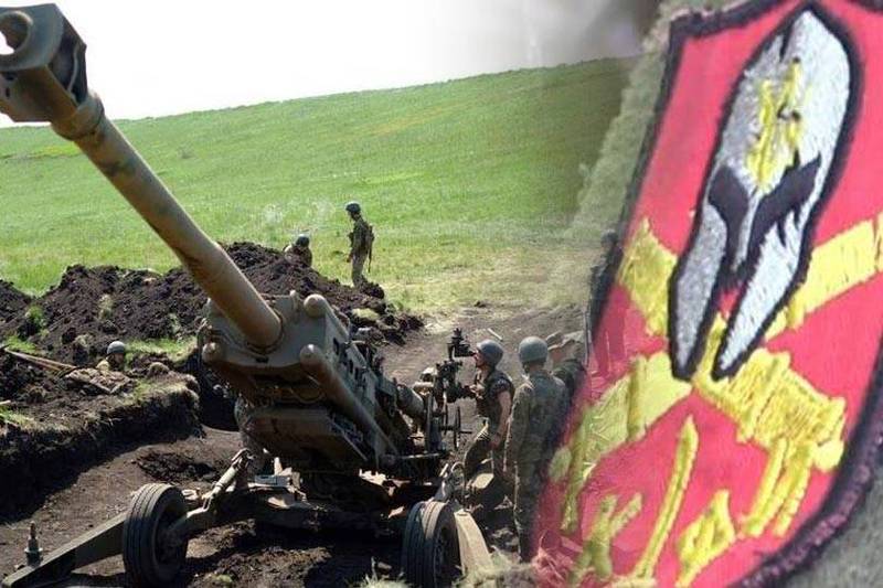 烏軍宣布成立M777榴彈砲的專屬新作戰單位，並以「斯基泰人」（Scythians）為名。（圖取自烏克蘭國防部官方臉書、推特；本報合成）