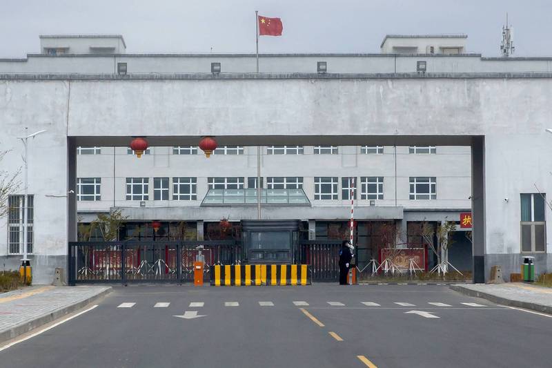 外洩名單顯示，中國新疆維吾爾自治區的疏附縣，將近每25人就有1人因為恐怖主義相關罪名被判入獄，成為目前全球已知的最高監禁率。圖為烏魯木齊市第三監獄。（美聯社檔案照）