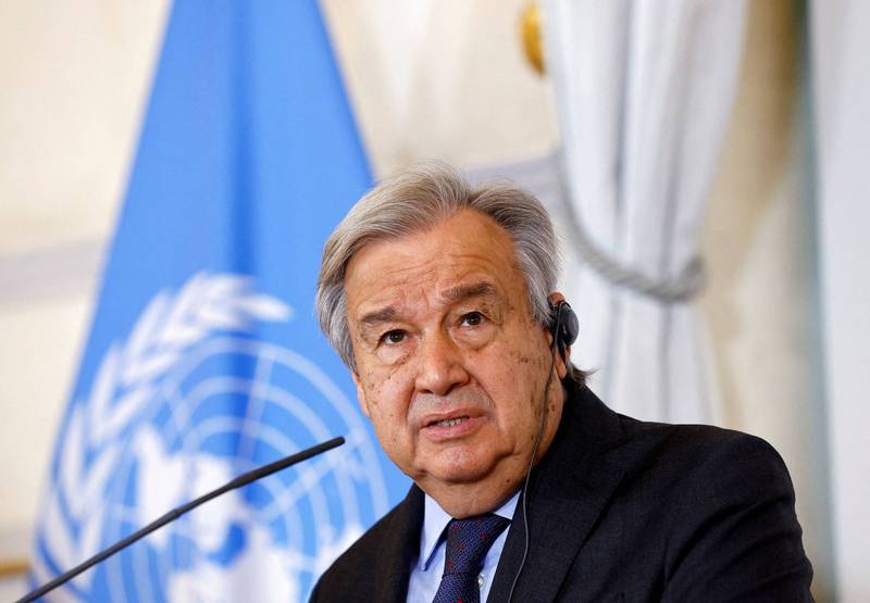 联合国秘书长古特瑞斯（Antonio Guterres）表示，全球能源系统正在崩解，使我们离气候灾难越来越近。（路透档案照）(photo:LTN)