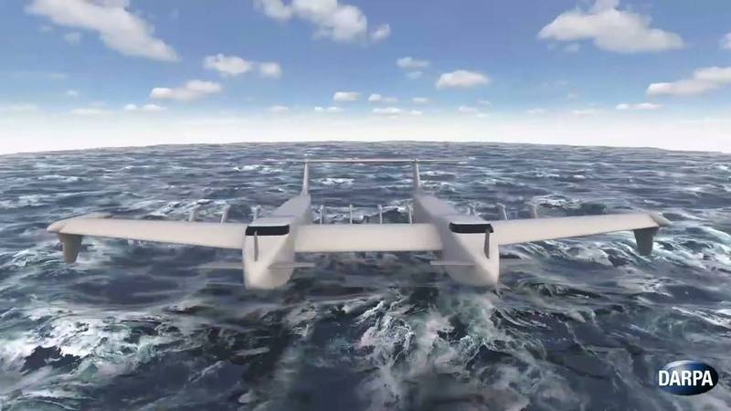 DARPA公布「自由举升机」概念影片，让世人一睹美军新世代水上飞机外型。（翻摄自DARPA影片）(photo:LTN)