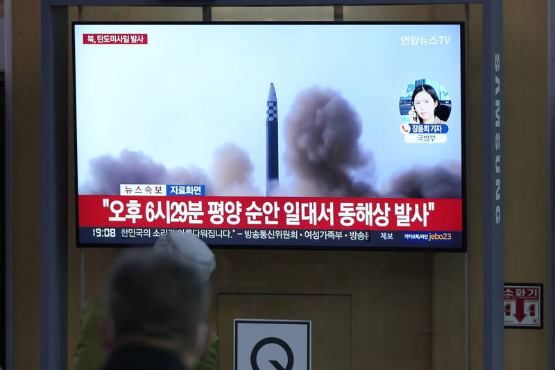 北韓今年動作頻頻，朝鮮半島緊張局勢持續升溫。（美聯社）