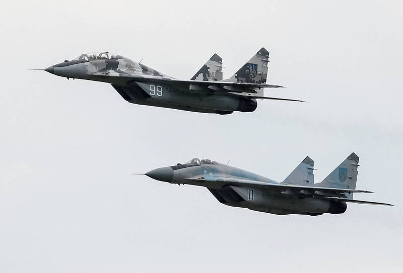 有消息指出波兰已经将MiG-29战机所有的零件和武器储备移交给乌克兰。（路透）(photo:LTN)
