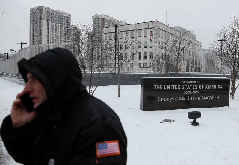 23日有消息称，美国打算派特种部队进驻乌国保护美国驻基辅使馆。（路透）(photo:LTN)