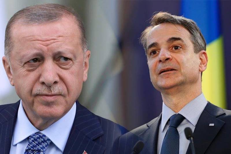 土耳其总统艾多根（左）公开指责希腊总理米佐塔基斯（右）对土耳其採取敌视态度。（美联社、欧新社；本报合成）(photo:LTN)
