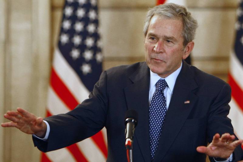 一名在美国寻求政治庇护的伊拉克男子，密谋杀害美国前总统小布希（George W. Bush，见图）。（美联社）(photo:LTN)