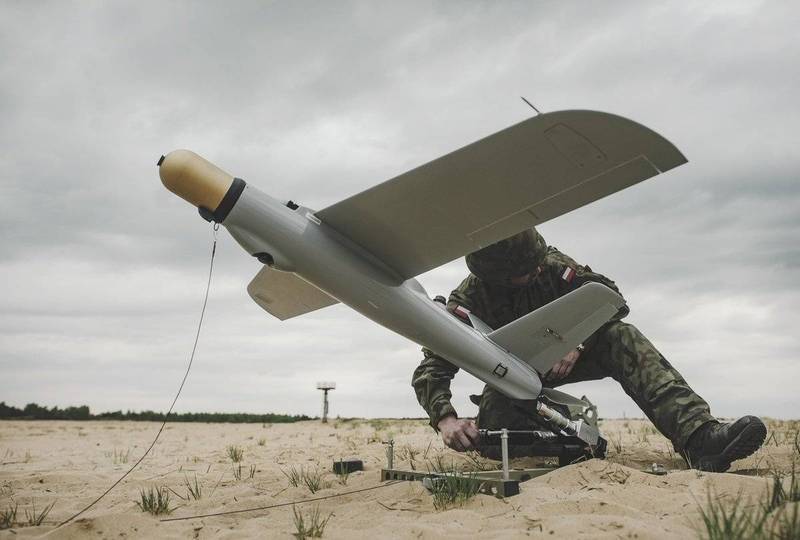 波兰援助乌克兰的「战友」（Warmate）自杀攻击式无人机。（图撷取WB GROUP官网）(photo:LTN)