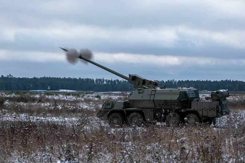 斯洛伐克自主研發的「Zuzana-2」自走砲。（取自斯洛伐克國防部官網）