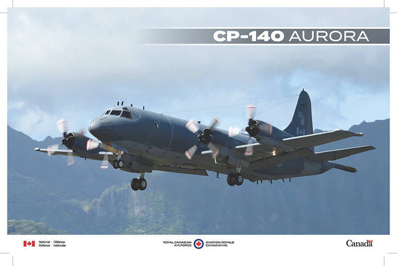 加拿大CP-140「極光」反潛機（CP-140 Aurora）。（取自加拿大政府網站）