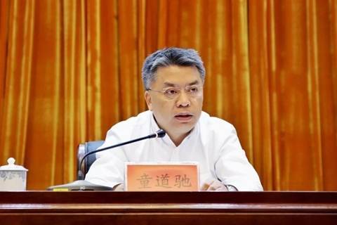 中国海南省委前常委、三亚市委前书记童道驰。（取自网路）(photo:LTN)