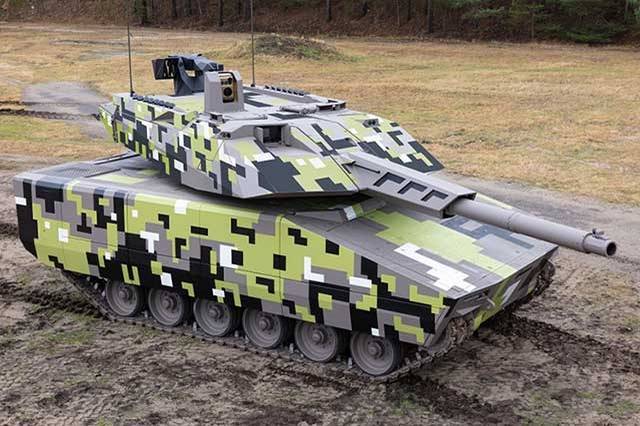 KF-51「黑豹」主战坦克将採用一门130公釐主砲，这口径超过各国现役所有的坦克，威力大增。（翻摄自Rheinmetall官网）(photo:LTN)